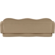 Meridian Furniture Bloom Camel Velvet Sofa