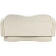 Meridian Furniture Bloom Cream Velvet Loveseat