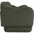 Meridian Furniture Bloom Green Velvet Loveseat