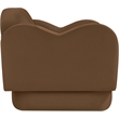 Meridian Furniture Bloom Saddle Velvet Chair