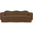 Meridian Furniture Bloom Saddle Velvet Sofa