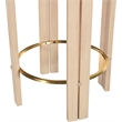 Meridian Furniture Harrison Black Vegan Leather Counter Stool