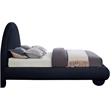 Meridian Furniture Madrid Navy Velvet Full Bed
