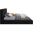 Meridian Furniture Dorian Black Velvet Full Bed