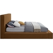 Meridian Furniture Dorian Saddle Velvet Full Bed