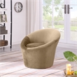 Meridian Furniture Tristan Beige Velvet Accent Chair