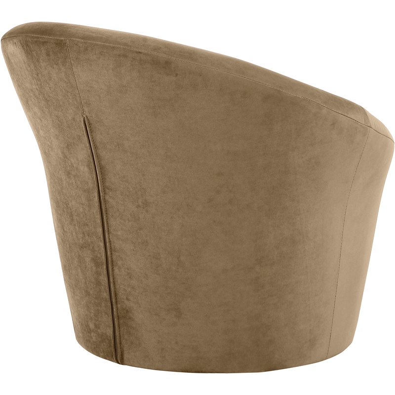 Meridian Furniture Tristan Beige Velvet Accent Chair