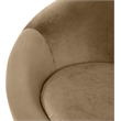 Meridian Furniture Tristan Beige Velvet Accent Chair