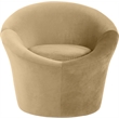 Meridian Furniture Tristan Camel Velvet Accent Chair