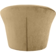 Meridian Furniture Tristan Camel Velvet Accent Chair