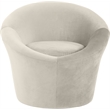 Meridian Furniture Tristan Cream Velvet Accent Chair