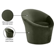 Meridian Furniture Tristan Green Velvet Accent Chair