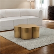 Meridian Furniture Lucky Gold Iron Coffee Table