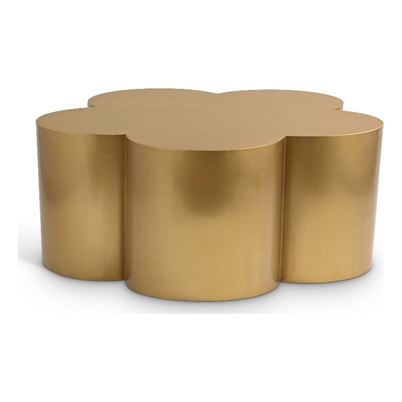 Meridian Furniture Lucky Gold Iron Coffee Table
