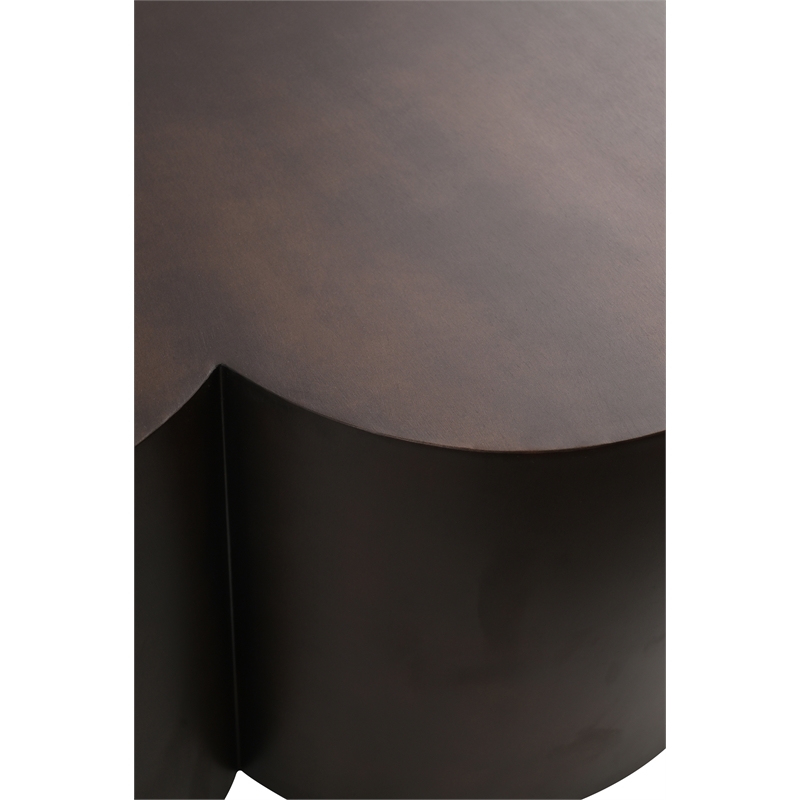 Meridian Furniture Lucky Brown Iron End Table