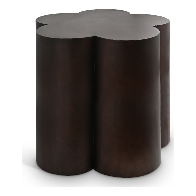 Meridian Furniture Lucky Brown Iron End Table