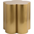 Meridian Furniture Lucky Gold Iron End Table