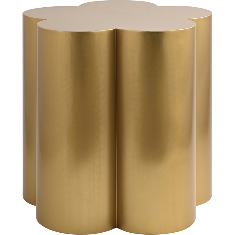 Meridian Furniture Lucky Gold Iron End Table