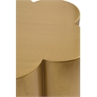 Meridian Furniture Lucky Gold Iron End Table