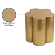 Meridian Furniture Lucky Gold Iron End Table