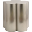 Meridian Furniture Lucky Silver Iron End Table