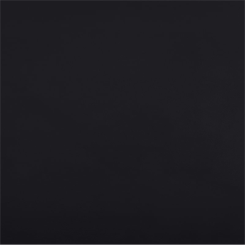 Meridian Furniture Rumble Black Vegan Leather Bench