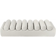 Meridian Furniture Rumble Cream Vegan Leather Bench