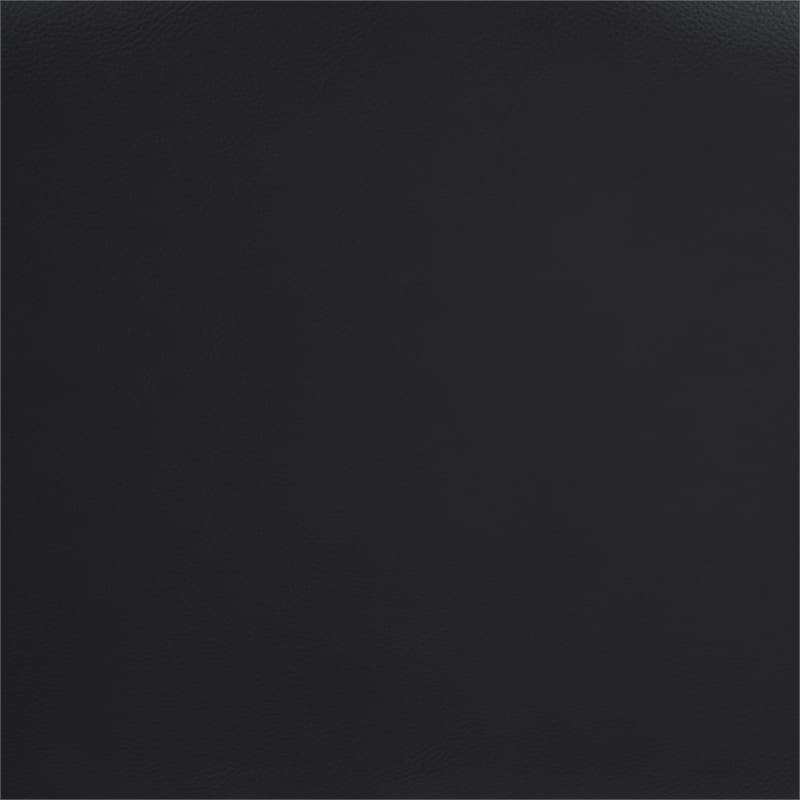 Meridian Furniture Rumble Black Vegan Leather Bench
