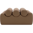 Meridian Furniture Rumble Brown Vegan Leather Bench