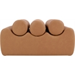 Meridian Furniture Rumble Cognac Vegan Leather Bench
