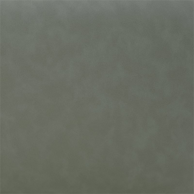meridian furniture rumble green vegan leather bench