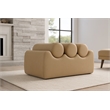 Meridian Furniture Rumble Tan Vegan Leather Bench