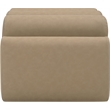 Meridian Furniture Rumble Tan Vegan Leather Bench