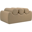 Meridian Furniture Rumble Tan Vegan Leather Bench