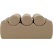 Meridian Furniture Rumble Tan Vegan Leather Bench