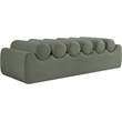 Meridian Furniture Rumble Green Vegan Leather Bench