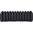 Meridian Furniture Atticus Black Vegan Leather Bench