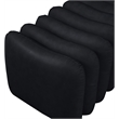 Meridian Furniture Atticus Black Vegan Leather Bench