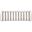 Meridian Furniture Atticus Cream Vegan Leather Bench