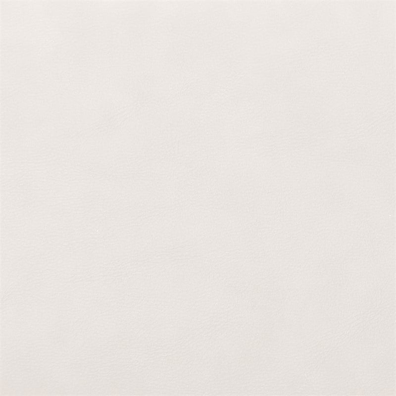 Meridian Furniture Atticus Cream Vegan Leather Bench