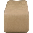 Meridian Furniture Atticus Tan Vegan Leather Bench