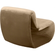 Meridian Furniture Nouveau Beige Velvet Accent Chair