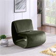 Meridian Furniture Nouveau Green Velvet Accent Chair