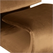 Meridian Furniture Nouveau Saddle Velvet Accent Chair