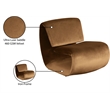 Meridian Furniture Nouveau Saddle Velvet Accent Chair