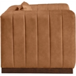 Meridian Furniture Mallina Cognac Vegan Leather Chair