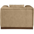 Meridian Furniture Mallina Tan Vegan Leather Chair