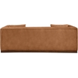 Meridian Furniture Mallina Cognac Vegan Leather Sofa