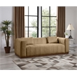 Meridian Furniture Mallina Tan Vegan Leather Sofa