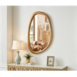 Meridian Furniture Holland Brass Polyresin Mirror